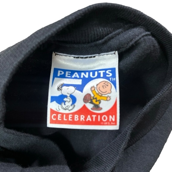 AAA Vintage 2000 Men's Medium Peanuts Crewneck T-Shirt 50th Anniversary Snoopy - Picture 6 of 7